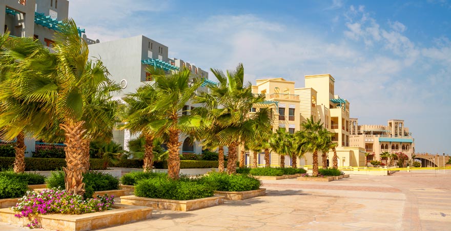 In El Gouna können Kinder bedenkenlos auf eigene Faust losziehen