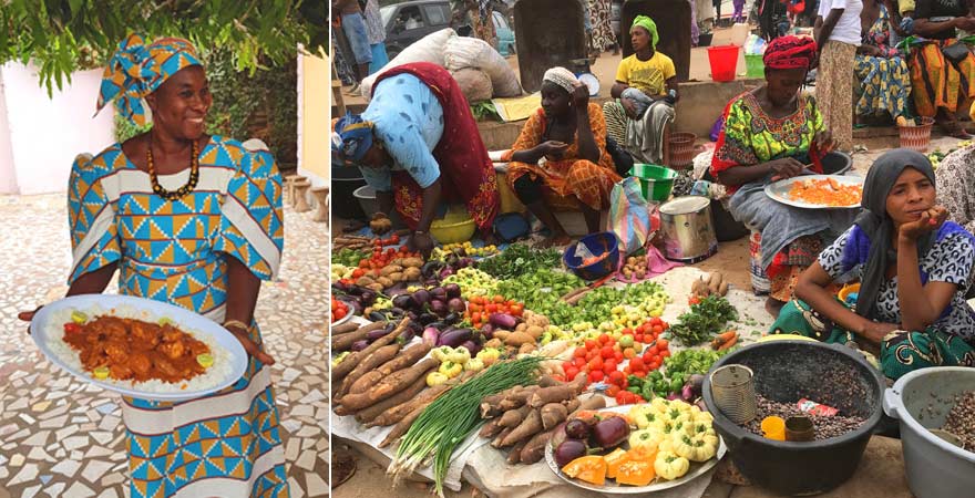 Ein Kochkurs mit Ida Cham ist ein toller Ausflug in Gambias Küche