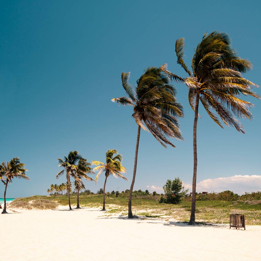 Hier baden auch die Kubaner gerne: Playas del Este.