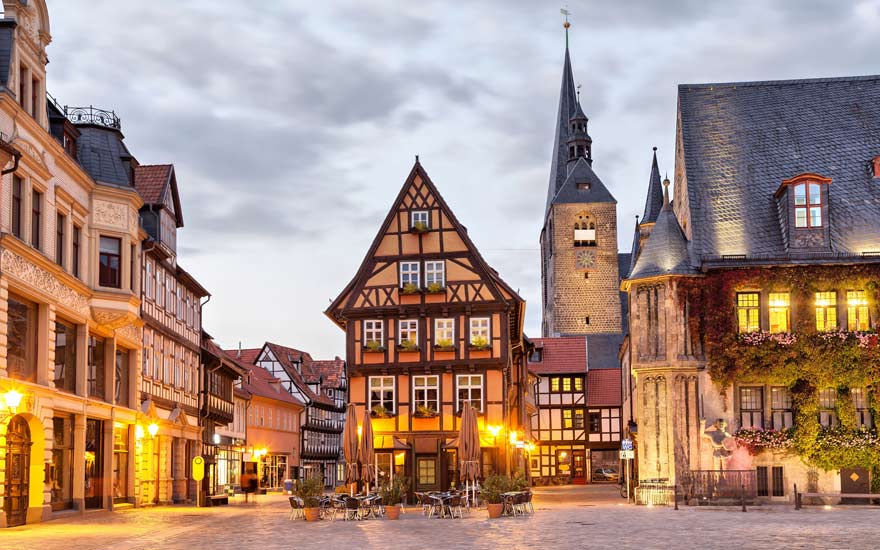 Quedlinburg ist ein schönes Ziel für eine Städtereise in Deutschland
