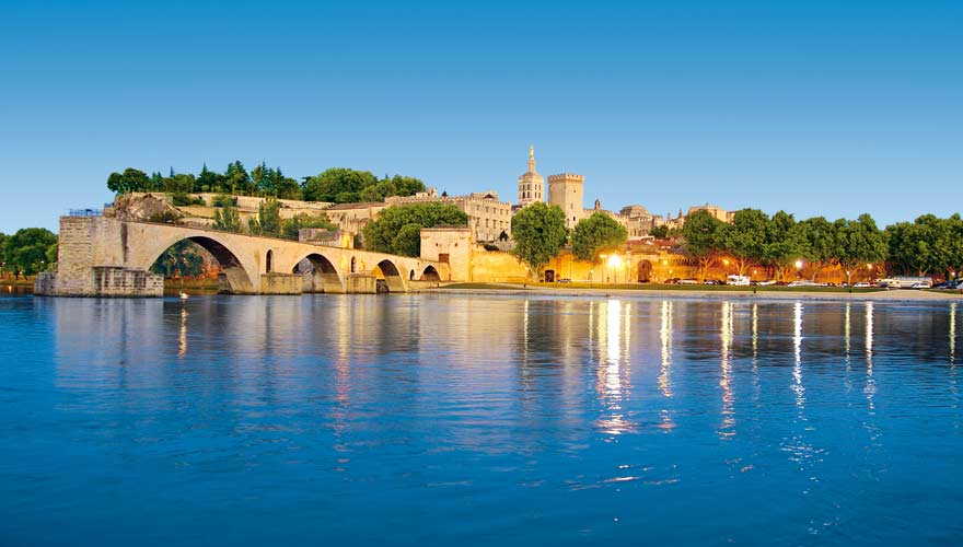 Die Brücke von Avignon ist zwar sehr berühmt - aber eigentlich keine richtige Brücke