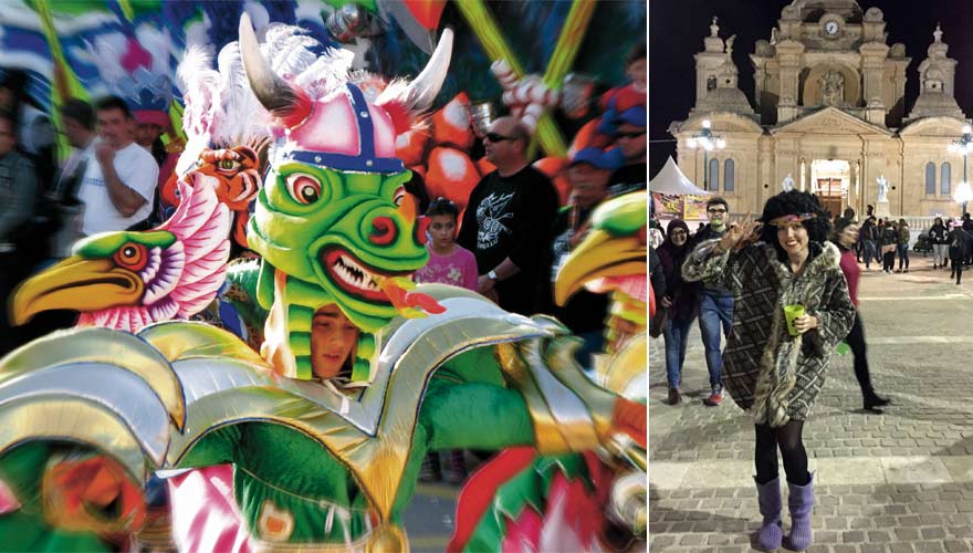 Kanreval in Nadur, Gozo, Malta