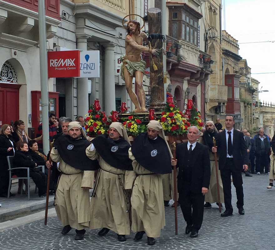 Osterprozession auf Malta