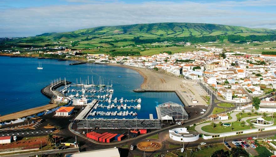 Praia da Vitoria auf der Azoren-Insel Terceira