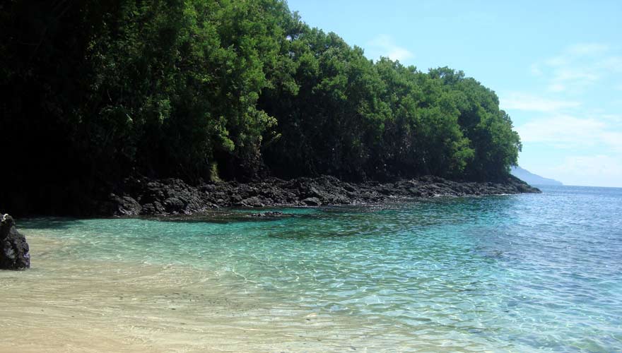 Der Blue Lagoon Beach in Padangbai ist ein sehr schöner Strand auf Bali