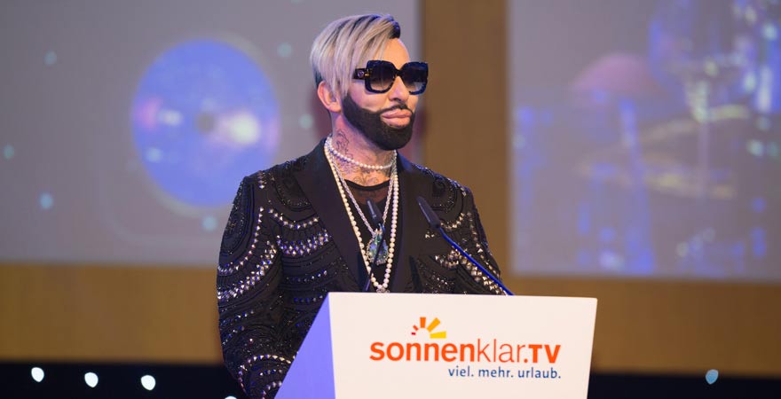 Harald Glööckler auf der Goldenen Sonne 2018