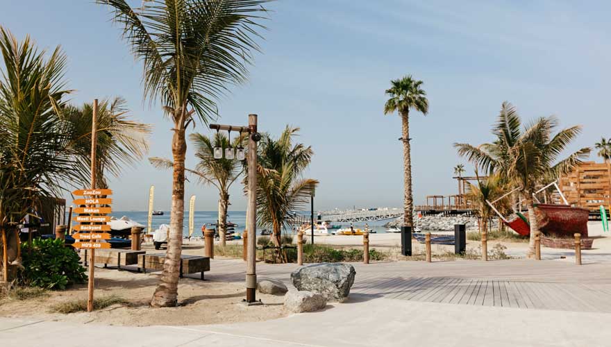 Eine neue Sehenswürdigkeit ist das La Mer Dubai