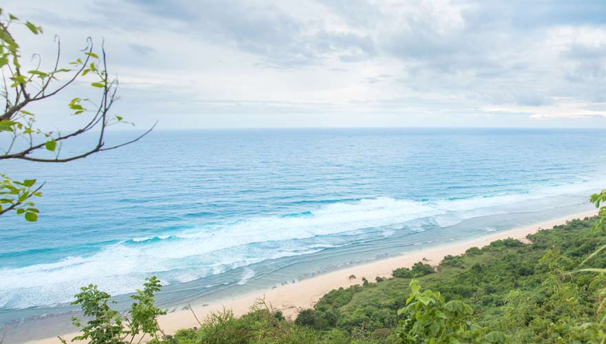 Der Nyang Nyang Beach ist ein toller Strand auf Bali zum Schnorcheln