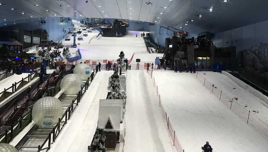 Skihalle in der Mall of the Emirates - auf jeden Fall sehenswert in Dubai