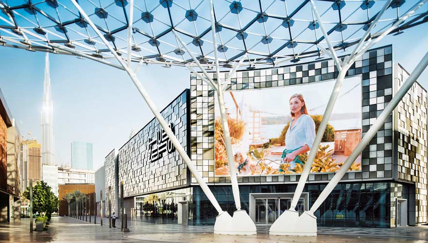 Dubai City Walk - ein echter Geheimtipp in Dubai, wenn ihr mal so richtig shoppen wollt