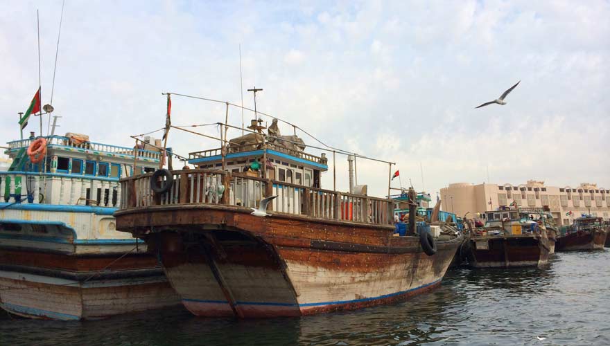 Besucht den Dubai Creek