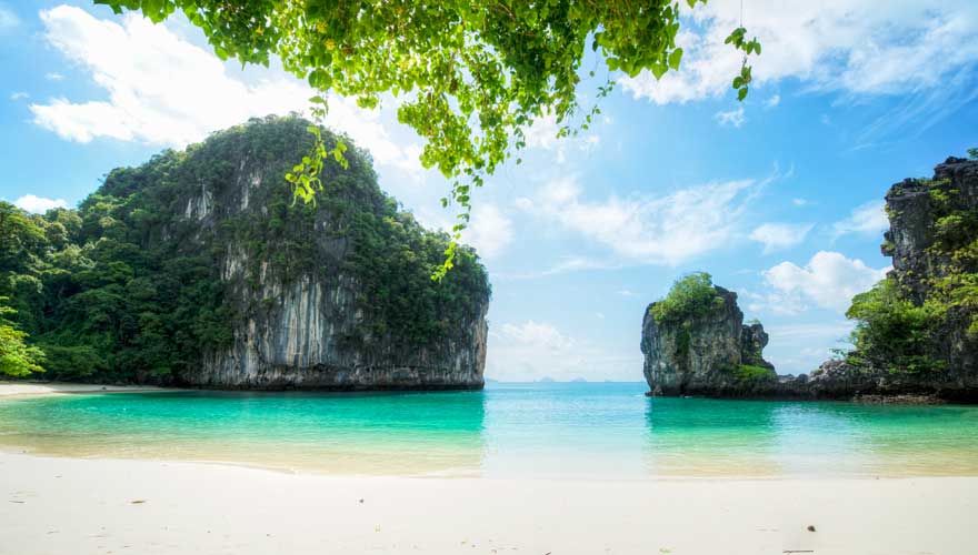 Lagune auf der thailändischen Insel Koh Muk