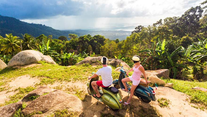 Aussichtspunkt auf Koh Samui in Thailand