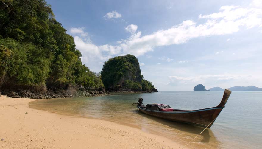 Strand auf der thailändischen Insel Koh Yao Yai