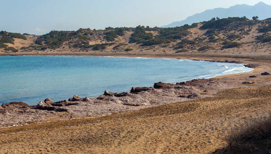 Alagadi Turtle Beach, Strand auf Zypern