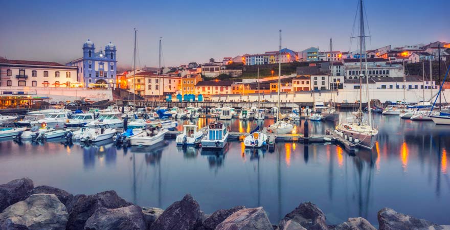 Die Hauptstadt von Terceira, Angra do Heroismo