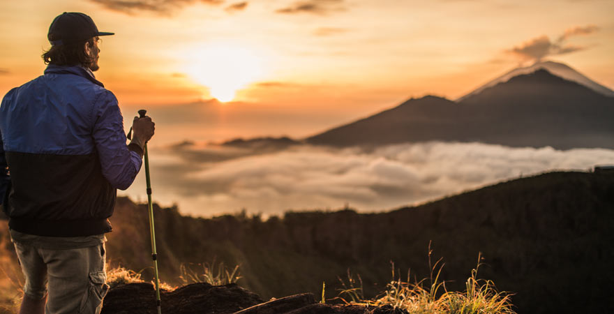 Eine Wanderung auf den Gunung Batur lohnt sich sehr