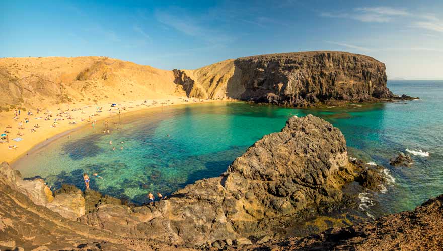 Playa de Papagayo, Lanzarote