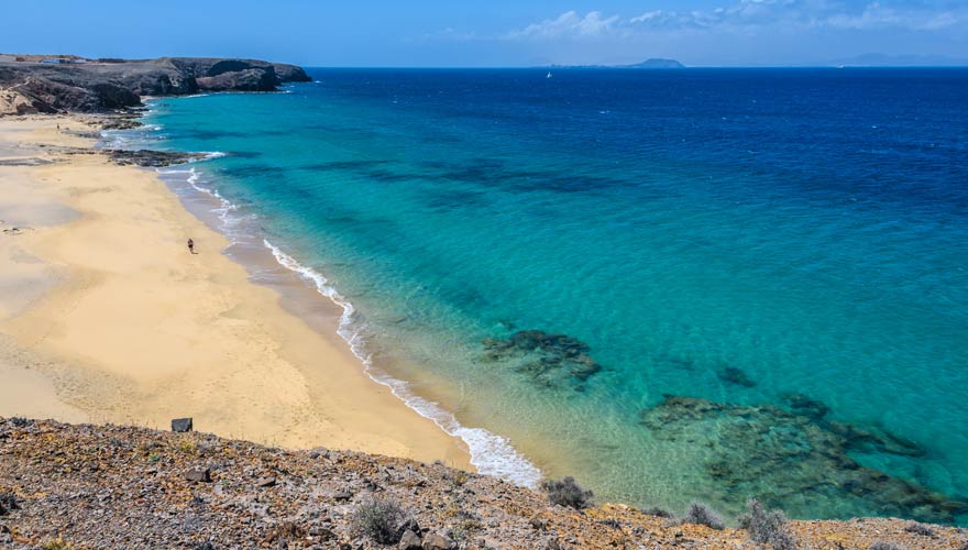 Playa del Pozo auf Lanzarote