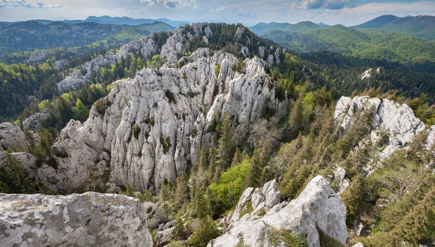 Bijele Stijene in Kroatien