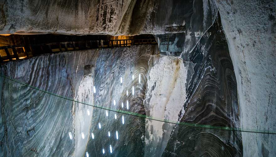 Das Salzbergwerk Salina Turda in Rumänien