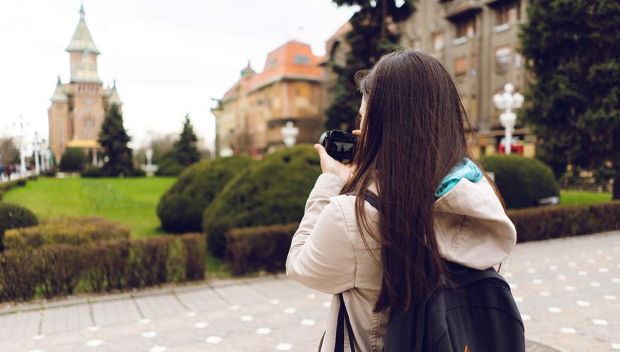 Sightseeing in Timisoara, Rumänien