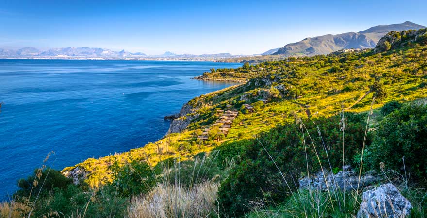Zingaro Naturreservat auf Sizilien
