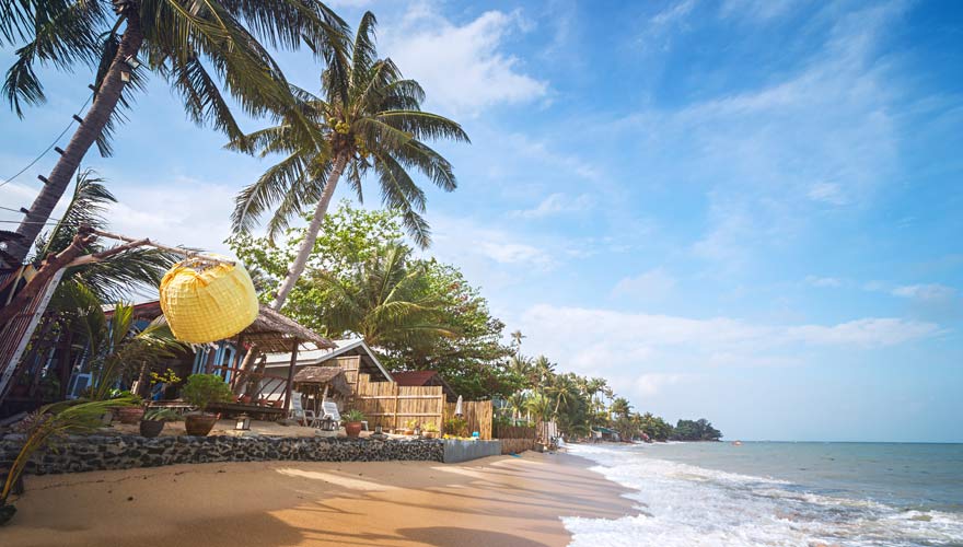 Bang Po Strand auf Koh Samui