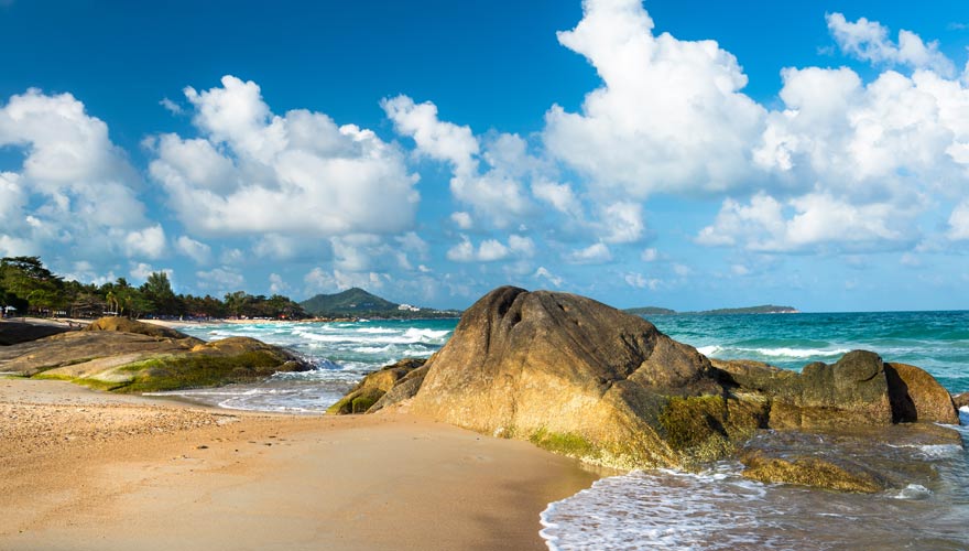 Strand Chaweng Noi auf Koh Samui