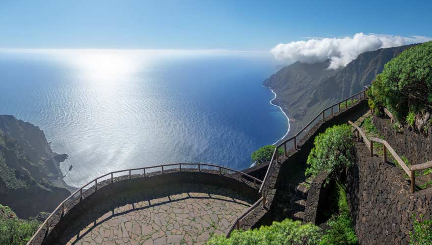 Aussichtspunkt Mirador de Isora auf El Hierro