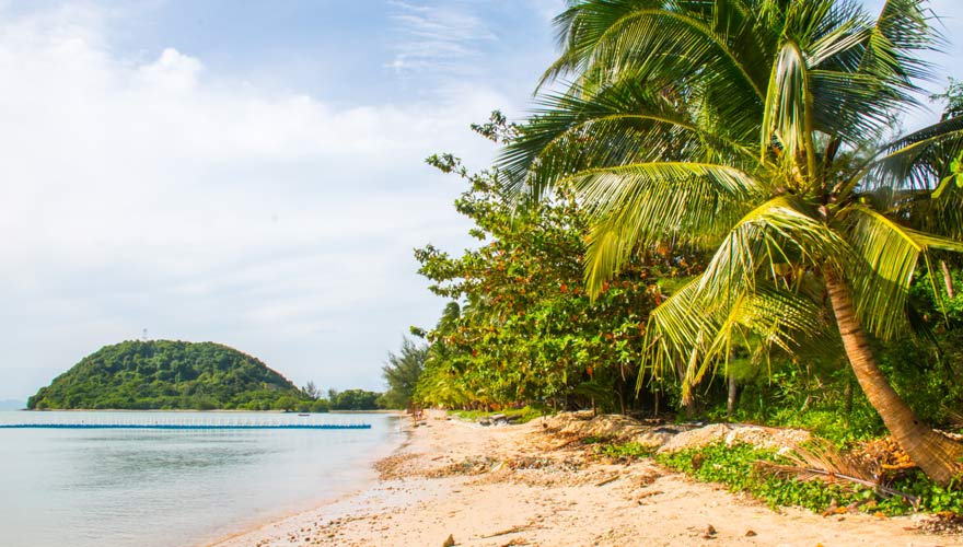 Der Koh Samui Strand Laem Yai