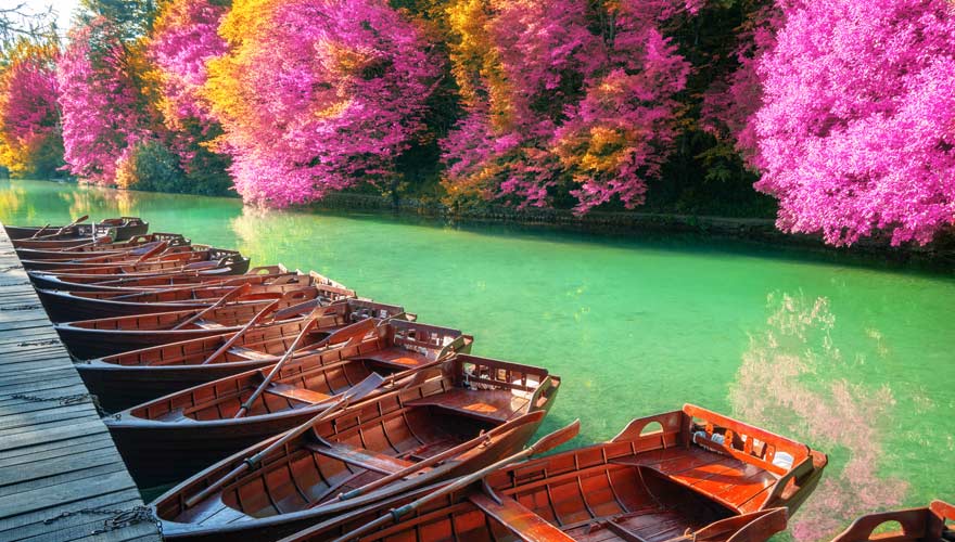 Plitvicer Seen, Boote