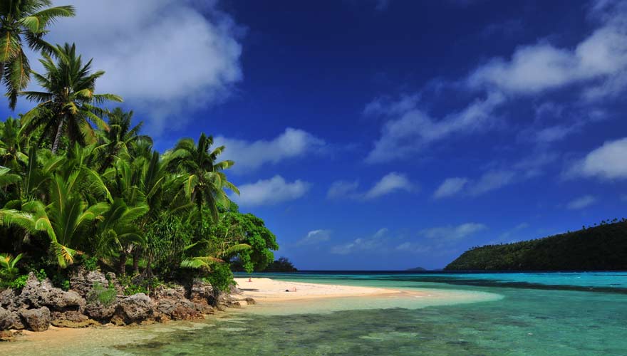 Strand auf Tonga