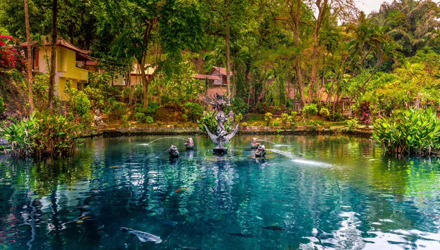 Sehenswürdigkeit Pura Gunung Kawi Sebati Tempel in Ubud