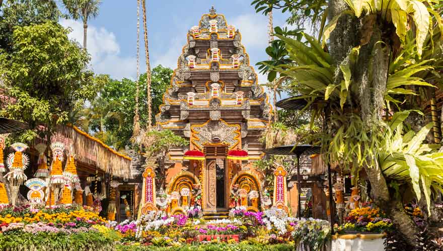 Der Ubud Palace Puri Saren Agung ist eine Top-Sehenswürdigkeit in Ubud