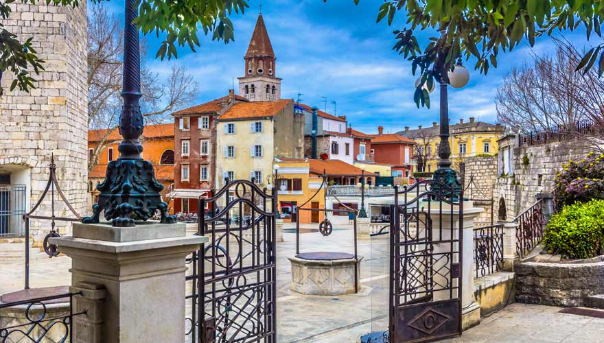 Zentrum von Zadar