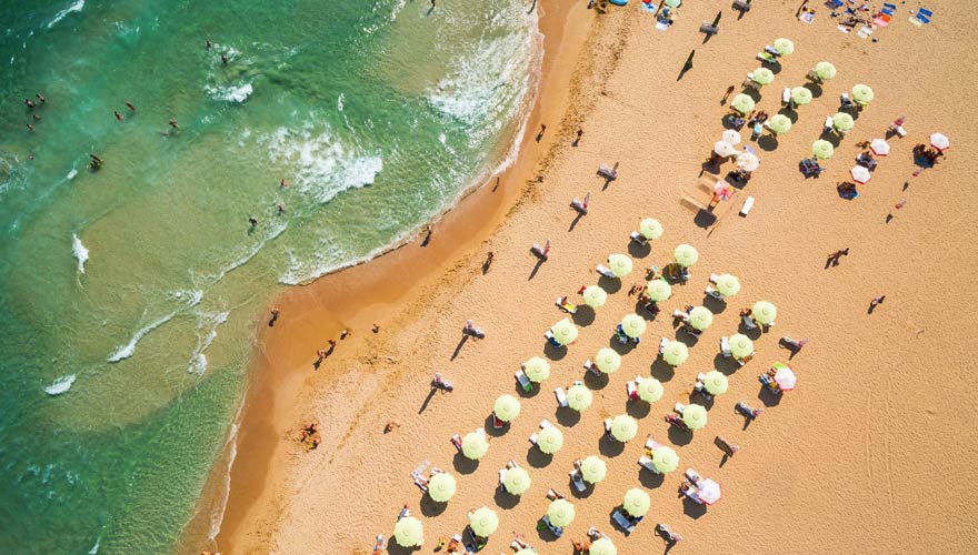 Sonnenstrand in Bulgarien