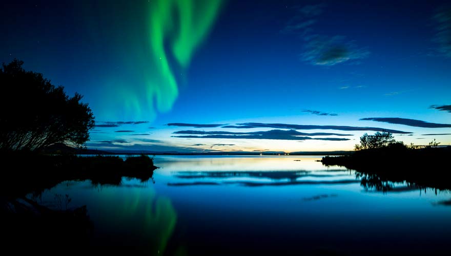 Polarlichter in Island