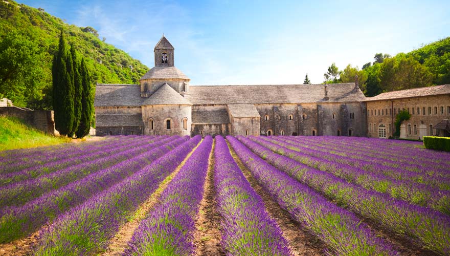 Abtei von Senanque, Provence, Frankreich