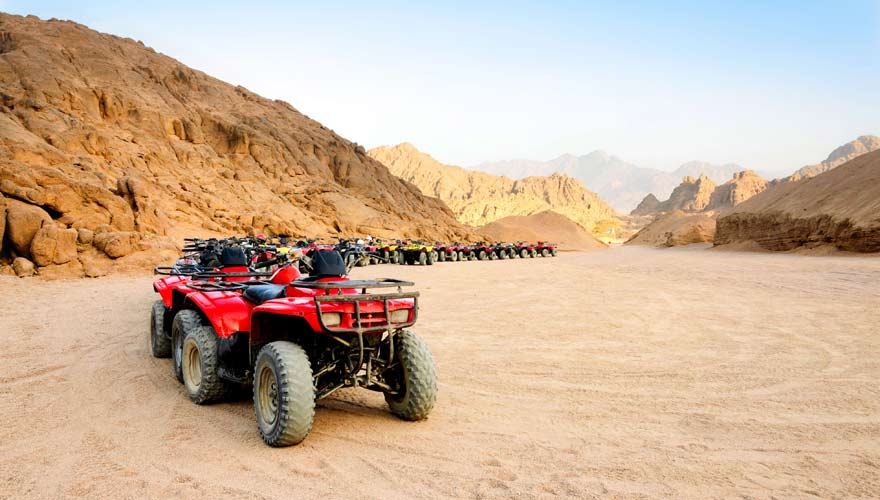 Reisetipp für Ägypten ist auf jeden Fall eine Quad-Tour