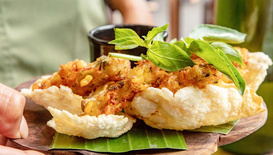 Meeresfrüchte auf Bali