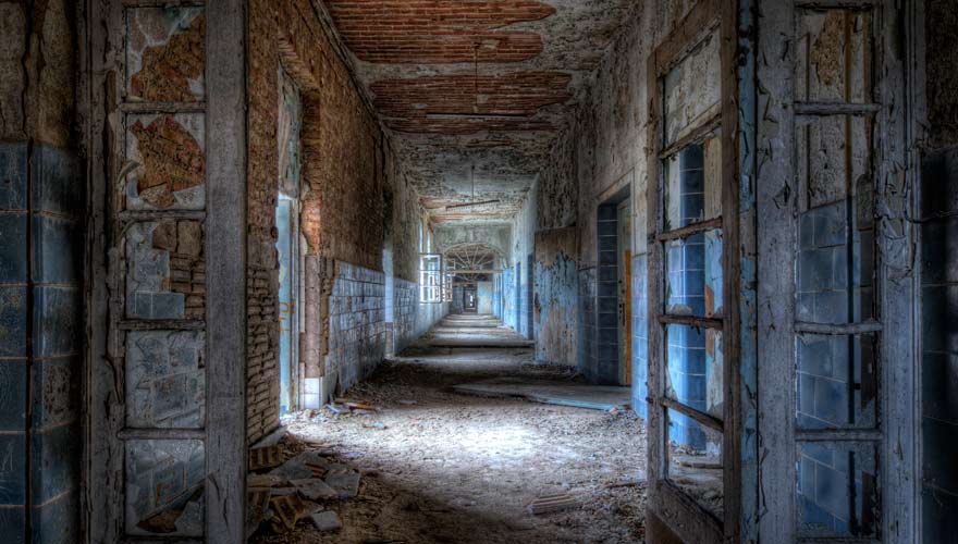 Die Beelitz Heilstätten in Berlin sind einer der gruseligsten Orte Deutschlands