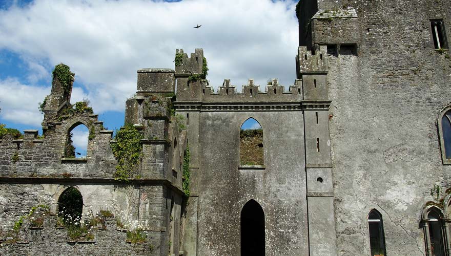Gruseliges Leap Castle in Irland