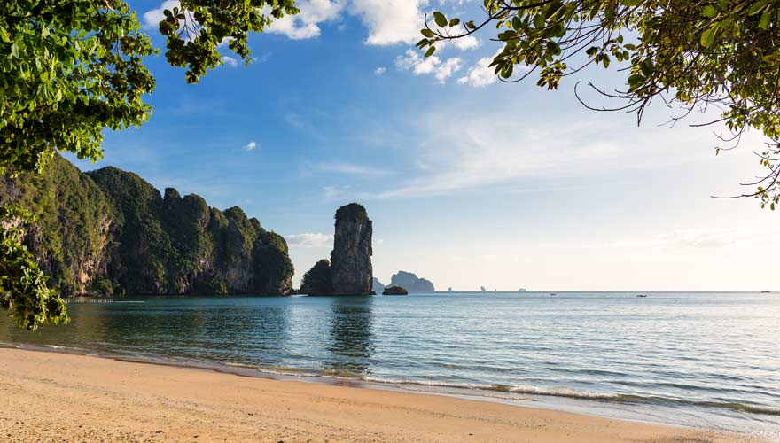 Pai Plong Beach auf Krabi ist einer der schönsten Strände in Thailand