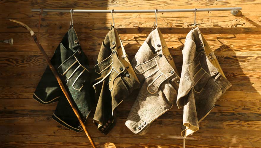 Typisch Österreich: Lederhosen