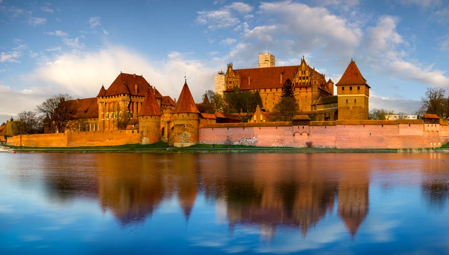 Die Marienburg in Polen ist ein echtes Highlight