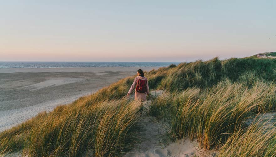 Insel Texel in den Niederlanden