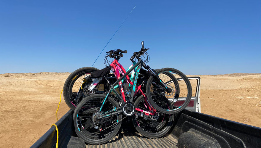 Fahrradausflug im Ras Mohammed Nationalpark