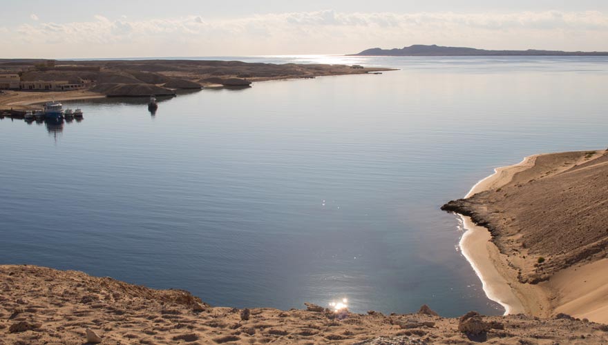Die Bucht Marsa Bareika ist ein beliebter Tauch- und Schnorchelspot im Ras Mohammed Nationalpark