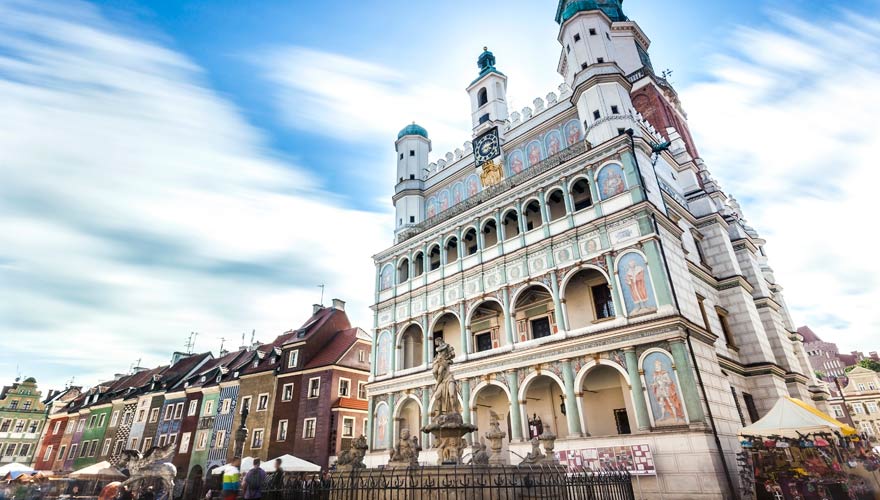 Rathaus im polnischen Posen